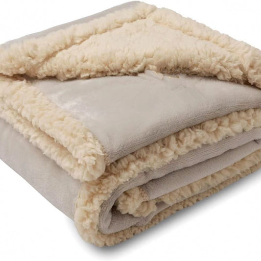 CozyGuard Waterproof Sherpa Fleece Blanket – Plush Pet & Furniture Protector