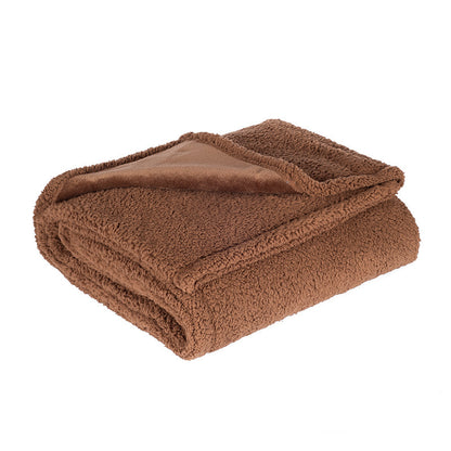 CozyGuard Waterproof Sherpa Fleece Blanket – Plush Pet & Furniture Protector
