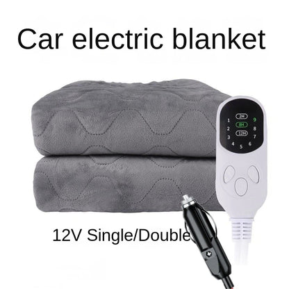 Car electric blanket outdoor camping 12v low-voltage DC safety mattress