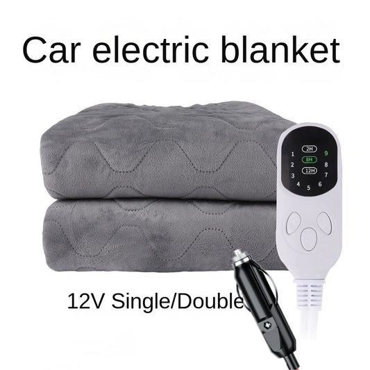Car electric blanket outdoor camping 12v low-voltage DC safety mattress