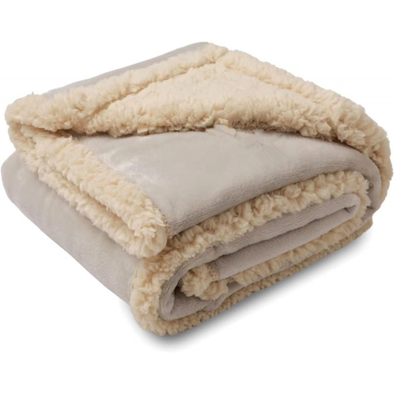 CozyGuard Waterproof Sherpa Fleece Blanket – Plush Pet & Furniture Protector