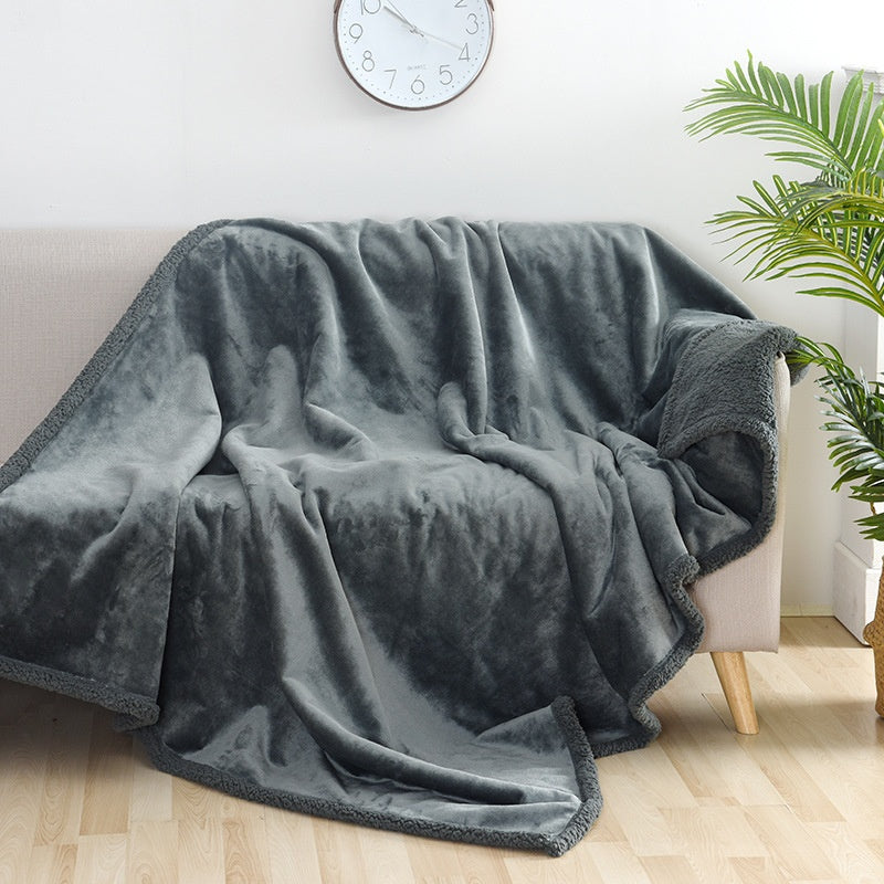 CozyGuard Waterproof Sherpa Fleece Blanket – Plush Pet & Furniture Protector