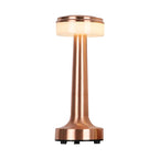 Bar Table Lamp Led Retro Rechargeable Barbell Small Night Lamp Wireless Touch Dimming Table Lamp Coffee Shop Bedside Lamp