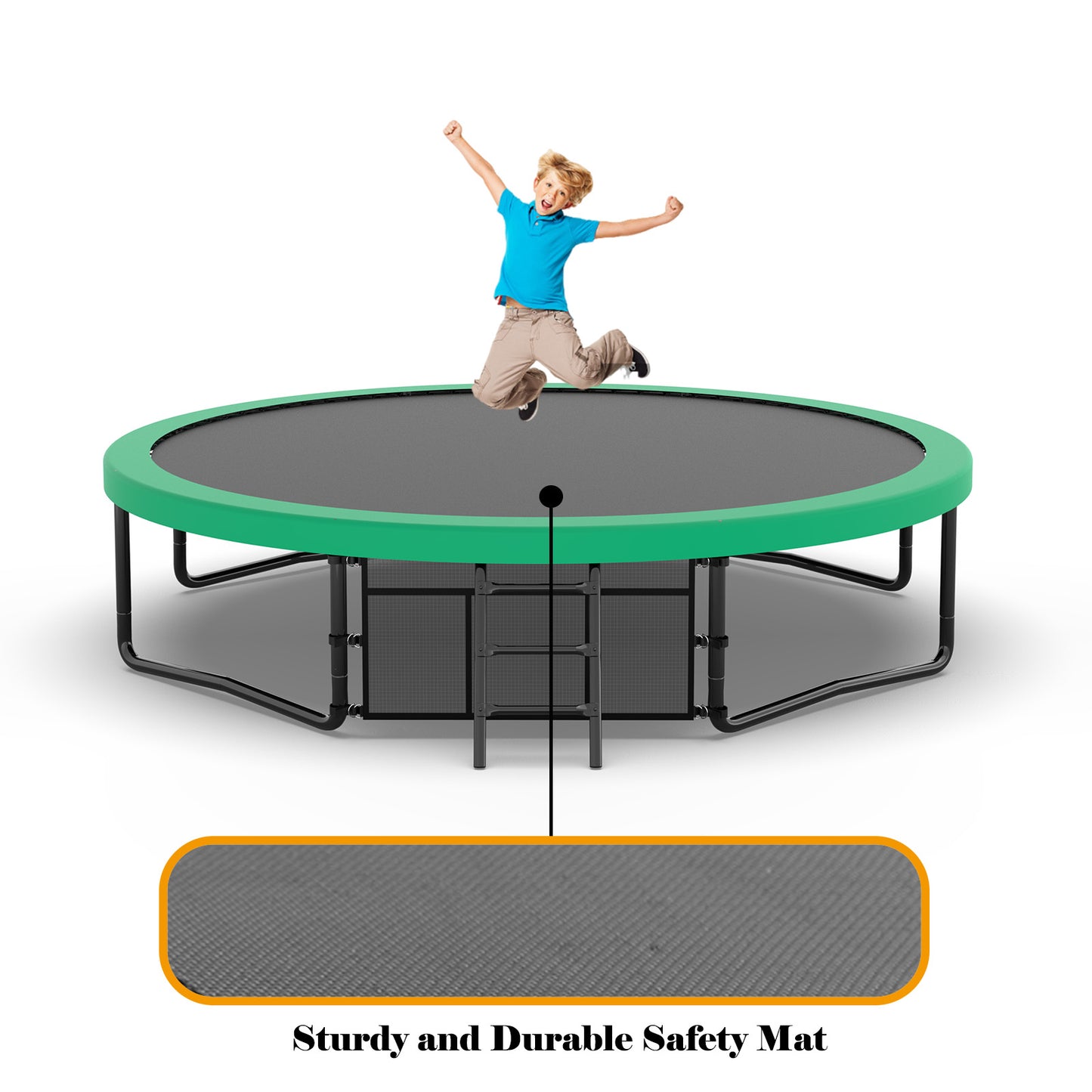 Venture 12FT Family Trampoline & Basketball Set
