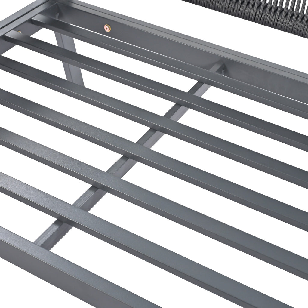 𝗔𝘂𝗿𝗲𝗹𝗶𝗮𝗻 4-𝗣𝗶𝗲𝗰𝗲 𝗥𝗼𝗽𝗲 𝗢𝘂𝘁𝗱𝗼𝗼𝗿 𝗟𝗼𝘂𝗻𝗴𝗲 𝗦𝗲𝘁 – 𝗗𝗲𝗲𝗽 𝗦𝗲𝗮𝘁𝗶𝗻𝗴 𝗣𝗮𝘁𝗶𝗼 𝗙𝘂𝗿𝗻𝗶𝘁𝘂𝗿𝗲 𝘄𝗶𝘁𝗵 𝗧𝗲𝗺𝗽𝗲𝗿𝗲𝗱 𝗚𝗹𝗮𝘀𝘀 𝗧𝗮𝗯𝗹𝗲, 𝗚𝗿𝗲𝘆