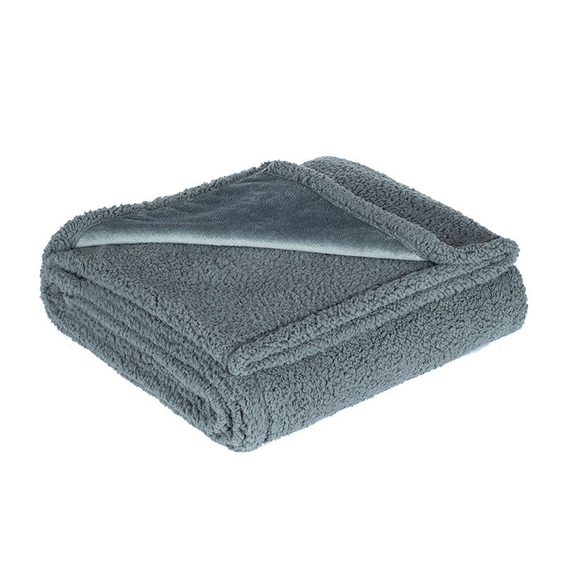 CozyGuard Waterproof Sherpa Fleece Blanket – Plush Pet & Furniture Protector