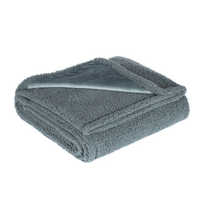 CozyGuard Waterproof Sherpa Fleece Blanket – Plush Pet & Furniture Protector