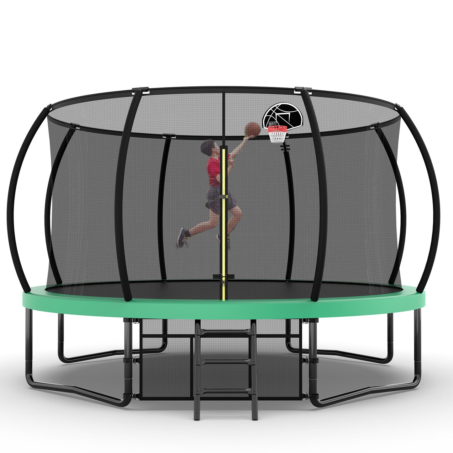 Venture 12FT Family Trampoline & Basketball Set