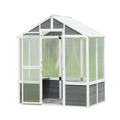 𝗔𝘂𝗿𝗲𝗹𝗶𝗮𝗻 𝗪𝗮𝗹𝗸-𝗜𝗻 𝗢𝘂𝘁𝗱𝗼𝗼𝗿 𝗚𝗿𝗲𝗲𝗻𝗵𝗼𝘂𝘀𝗲 76'' 𝘅 48'' 𝘅 86'' – 𝗣𝗼𝗹𝘆𝗰𝗮𝗿𝗯𝗼𝗻𝗮𝘁𝗲 𝗚𝗮𝗿𝗱𝗲𝗻 𝗚𝗿𝗲𝗲𝗻𝗵𝗼𝘂𝘀𝗲 𝘄𝗶𝘁𝗵 𝗪𝗼𝗼𝗱 𝗙𝗿𝗮𝗺𝗲 & 𝗟𝗼𝗰𝗸𝗮𝗯𝗹𝗲 𝗗𝗼𝗼𝗿