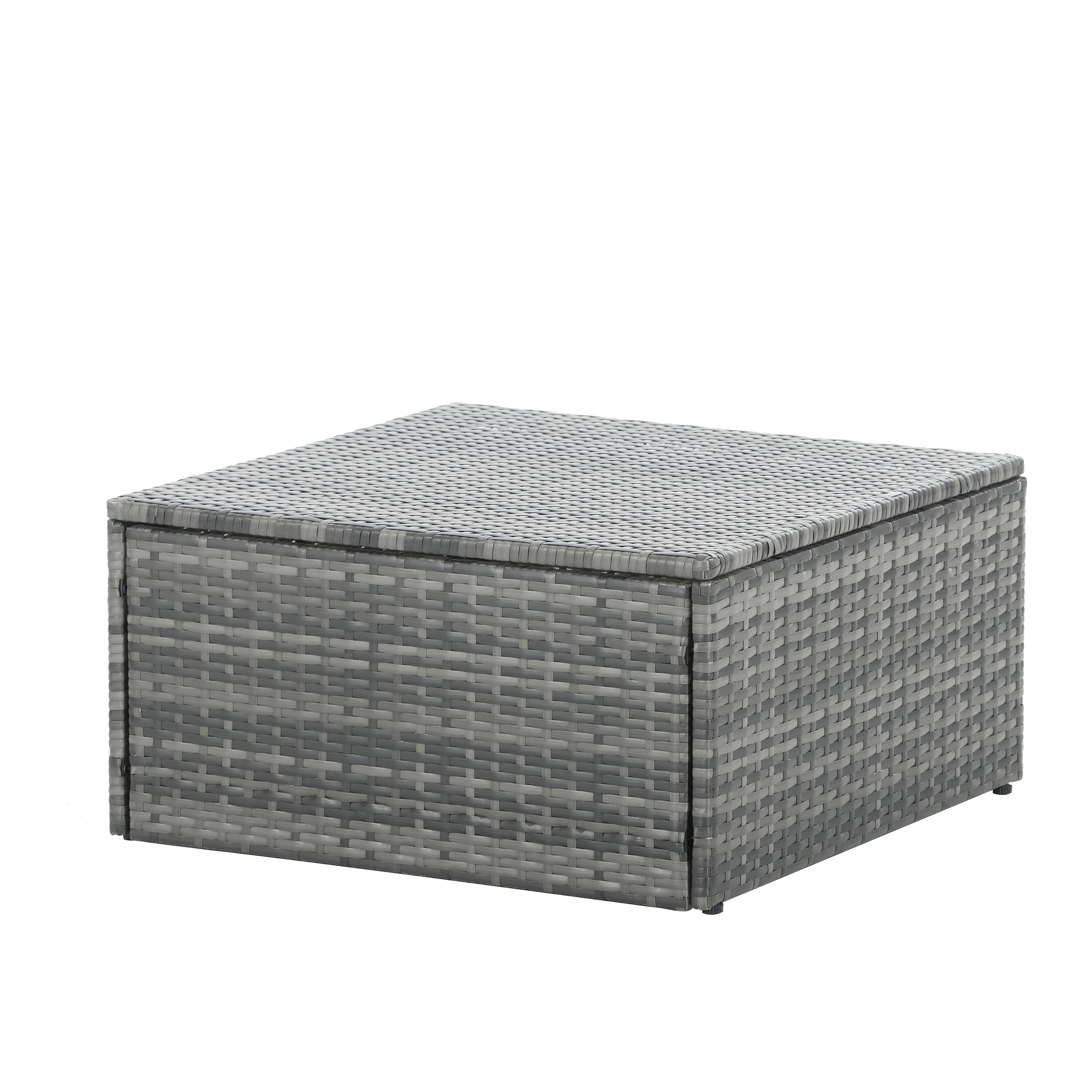 𝗔𝘂𝗿𝗲𝗹𝗶𝗮𝗻 5-𝗣𝗶𝗲𝗰𝗲 𝗢𝘂𝘁𝗱𝗼𝗼𝗿 𝗟𝗼𝘂𝗻𝗴𝗲 𝗦𝗲𝘁 – 𝗠𝗼𝗱𝗲𝗿𝗻 𝗣𝗘 𝗪𝗶𝗰𝗸𝗲𝗿 𝗣𝗮𝘁𝗶𝗼 𝗙𝘂𝗿𝗻𝗶𝘁𝘂𝗿𝗲 𝘄𝗶𝘁𝗵 𝗔𝗱𝗷𝘂𝘀𝘁𝗮𝗯𝗹𝗲 𝗦𝗼𝗳𝗮, 𝗟𝗶𝗳𝘁-𝗧𝗼𝗽 𝗧𝗮𝗯𝗹𝗲 & 𝗢𝘁𝘁𝗼𝗺𝗮𝗻𝘀, 𝗗𝗮𝗿𝗸 𝗚𝗿𝗮𝘆